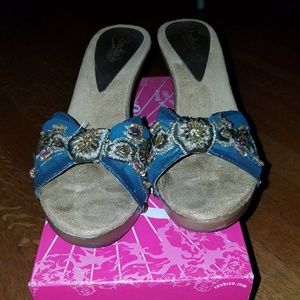 Candie's Boho Style Mules